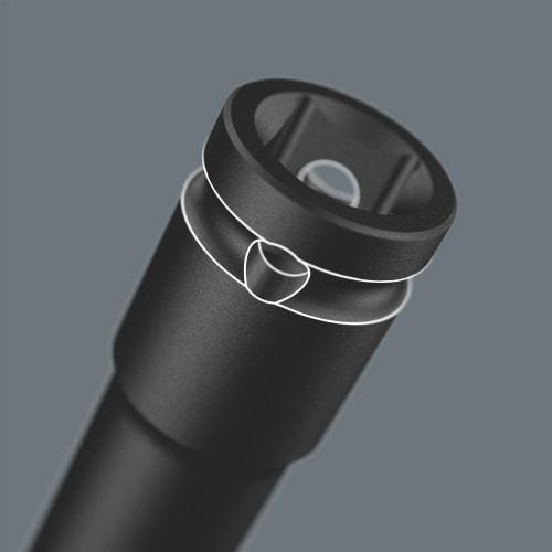 WERA 05005568001 | 8790 B Impaktor Deep Socket, 9.5mm Insertion, 1/2" X 63mm [Officially Imported from Japan]