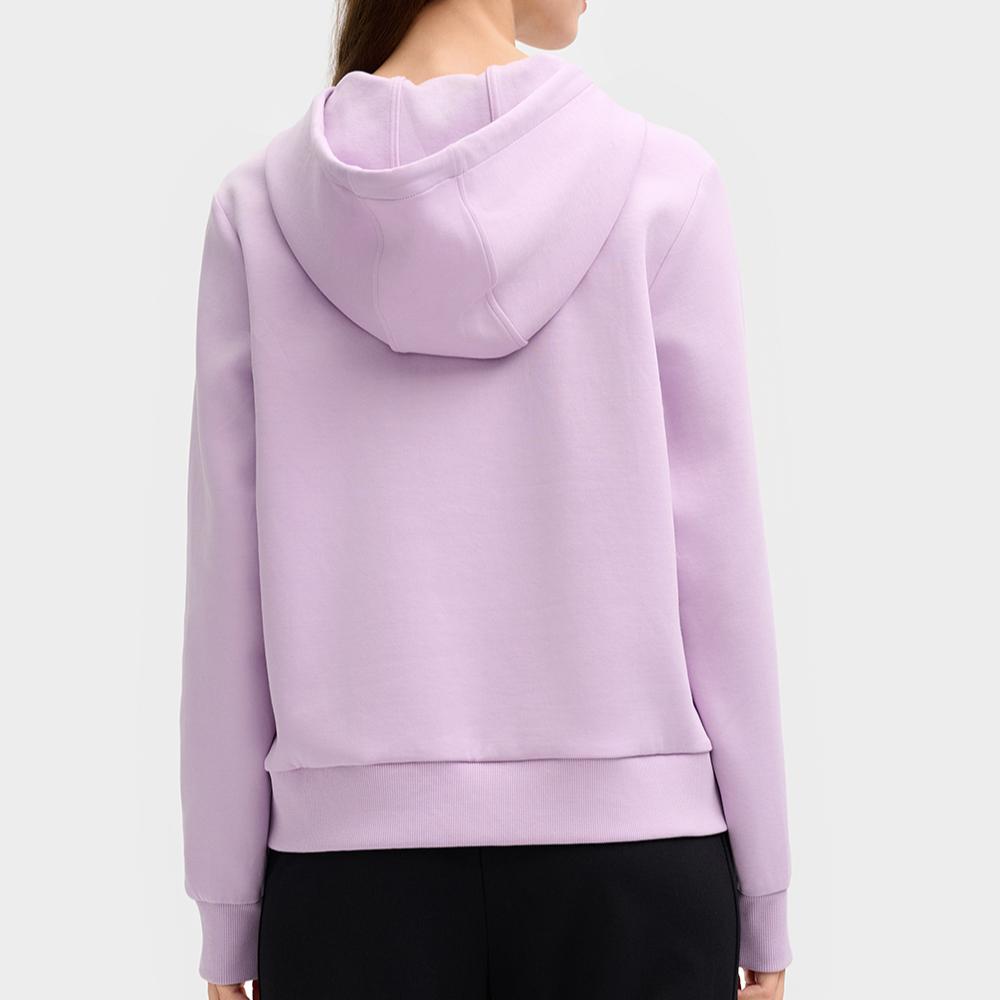 Fila Fashion Hooded Trophy Sweatshirt Women Sweatshirt Light-Lavender-Purple F11W518214FVT