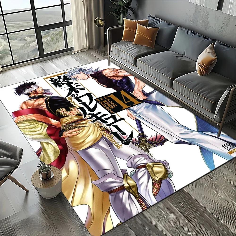 3D Cartoon Record of Ragnarok Anime 27 Style New Carpet Rug for Living Room Bedroom Home Sofa Decoration,Kids Non-slip Floor Mat
