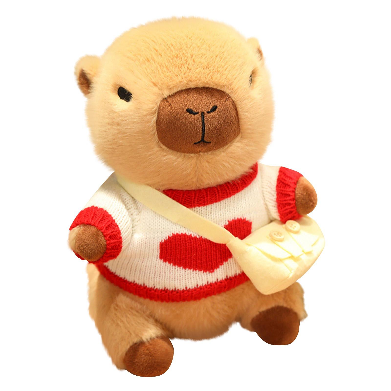 

Мягкая плюшевая кукла, милый шарфик-рыба-иглу, игрушка-животное для подарка на день рождения детей One Size красный