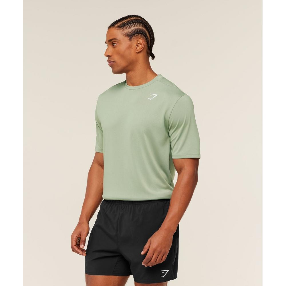 Gymshark Arrival T shirT Gs Haze Green A2a1j Edc3