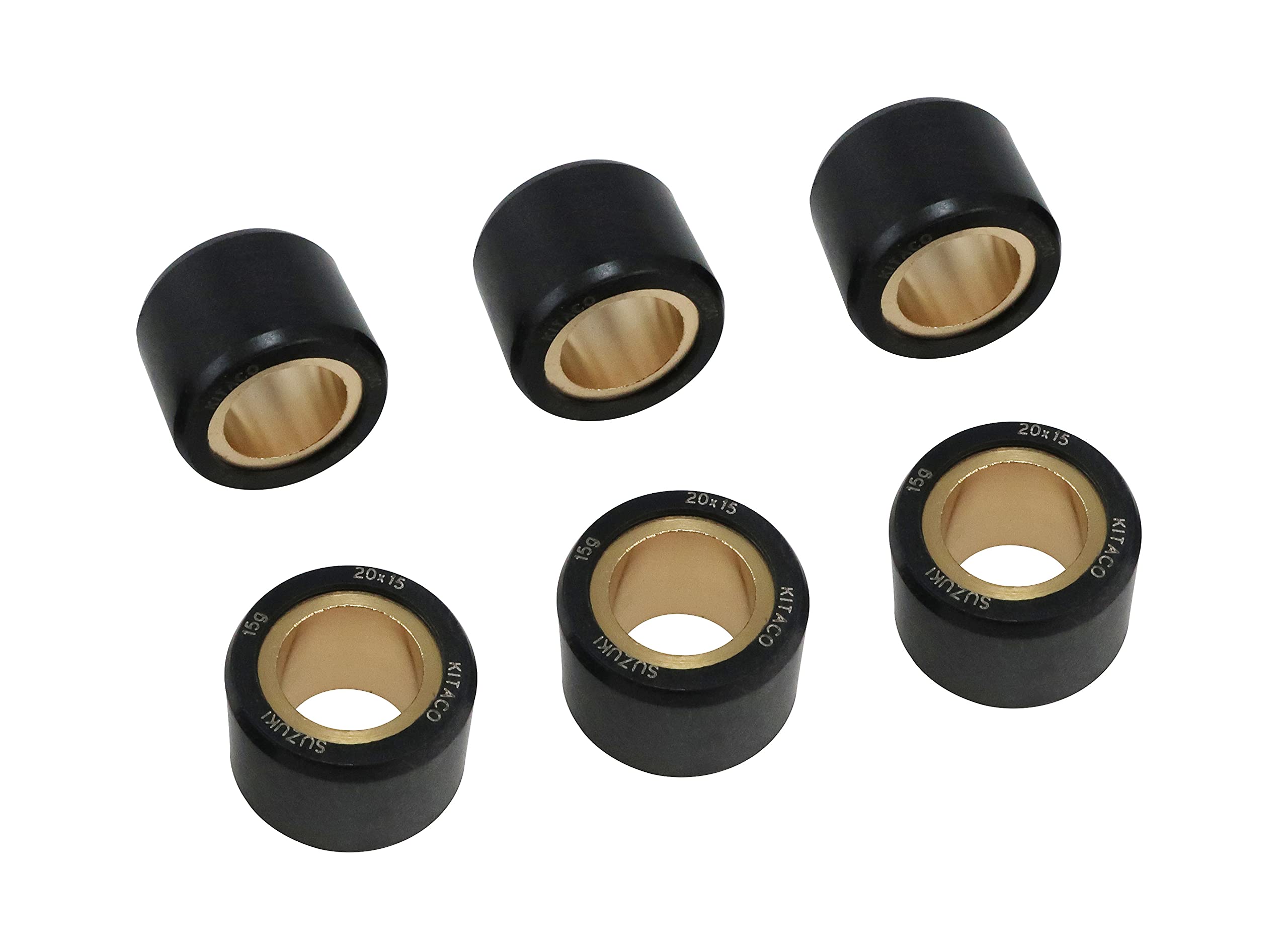 

Набор роликов KITACO Super Roller Set Address 15.0g V125/PCX125/150 и т.д.. 462-2206150