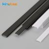 0.5M LED Aluminum Profile Diffuser Milky White Black PC Cover for U/V/W/Y-shape Channel Hard Bar Strip Light Replace Lampshade