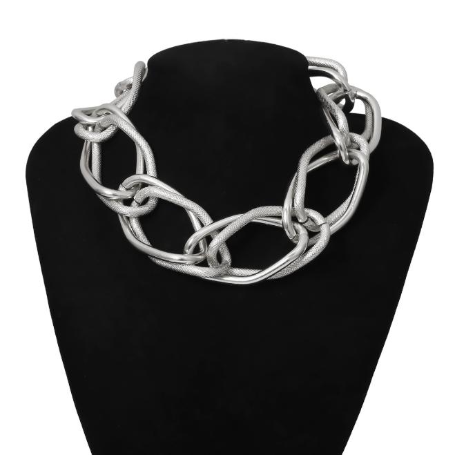 Fashion Necklace With Exaggerated Personality, Hip-hop Necklace For Women