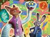 YANOMAN Petit Paris Clear Jigsaw Puzzle Disney Zootopia 2 No No Mini Easel Piece Request Postcard Included 150-Piece (7.6x10.2cm) 2308-75 Glue, Frame,