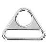 10pcs 38mm Luggage Accessories Lightweight Portable Triangle Buckles Zinc Alloy Rose Gold Zinc Alloy Buckles Multi Purpose
