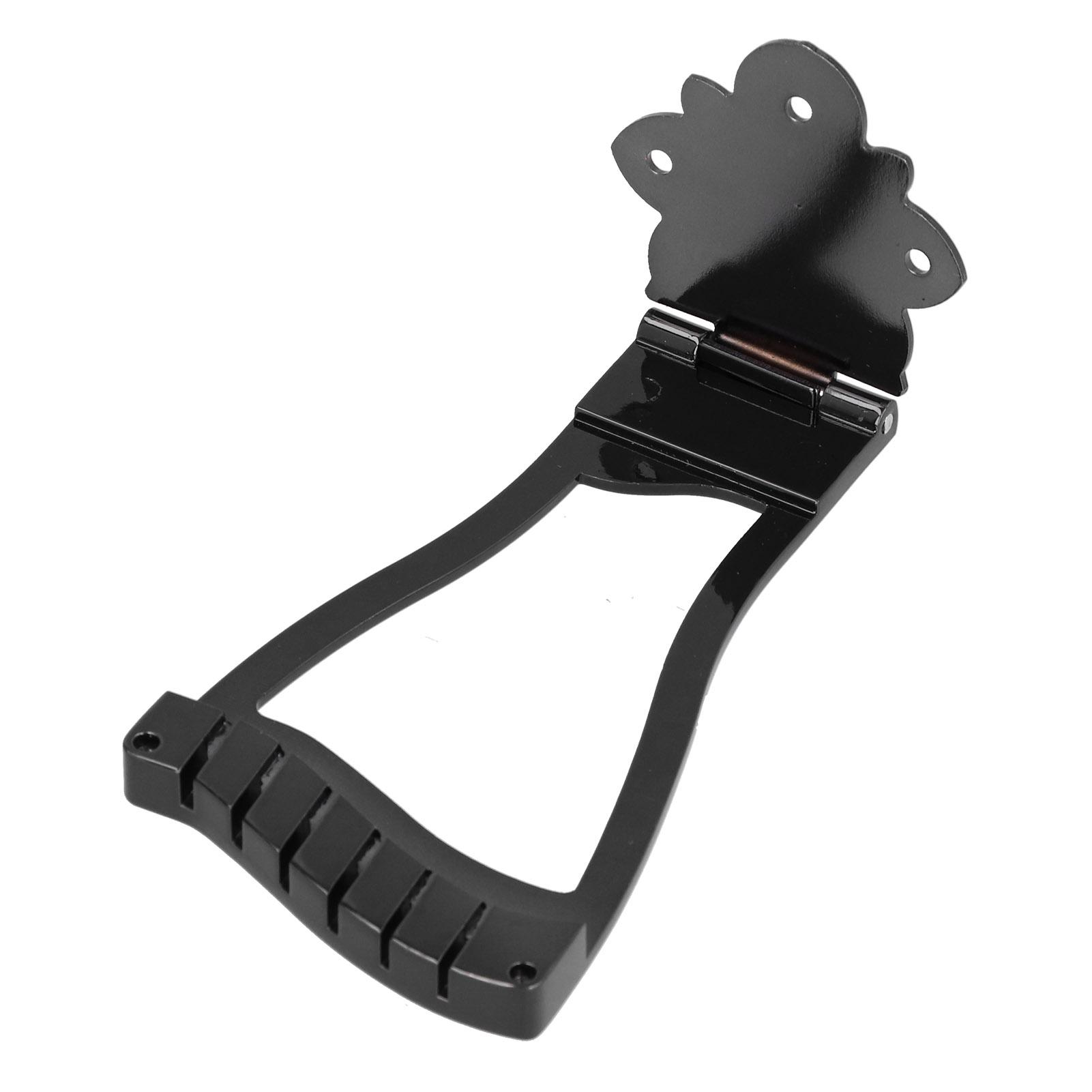 

Bridge Tailpiece Replacement for Electric Jazz Guitar Musical Instrument AccessoriesGold чёрный