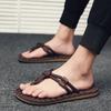 Flip-flops men's summer trend new outdoor casual outer wear pinch feet beach non-slip wear-resistant cool slippers men