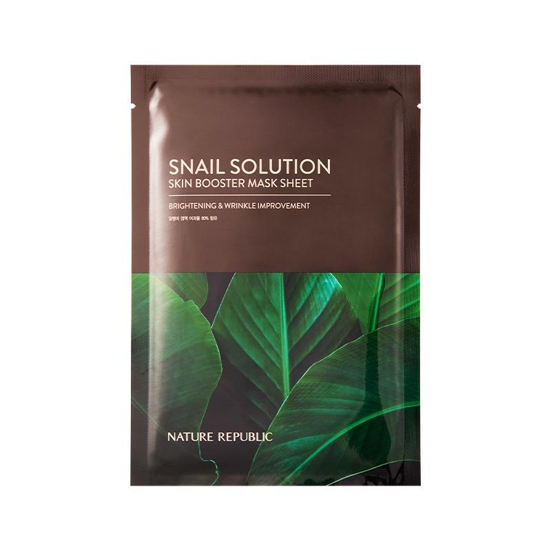 

[Nature Republic] Тканевая маска Snail Solution Skin Booster 25г