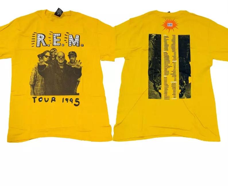 

REM Band Tour 1995 T-Shirt, Monster Tour Aneurysm 95 Tour Shirt L