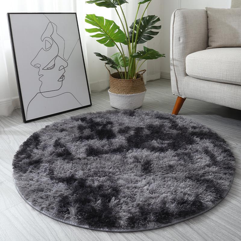 Tie-Dye Rundteppich für Wohnzimmer, Schlafzimmer oder Büroräume