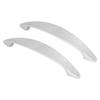2 Set Cabinet Handles Zinc Alloy Arched Drawer Pulls High Hardness Wear Resistant for RV Yacht