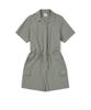 Snow Peak Apparel Thin Tech Women'S Woven Shorts Jumpsuit Light Khaki (S24Mwsop33)