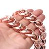 2026 Fashion Trend Domineering Men's Necklace, Six-Sided Grinding Chain Necklace Jewelry Accessories