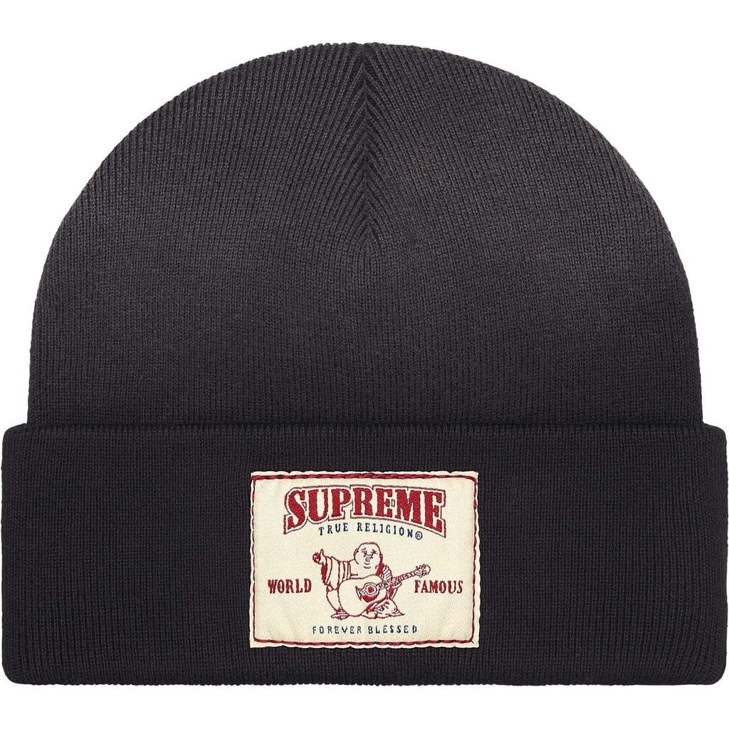 Supreme True Religion Beanie Black