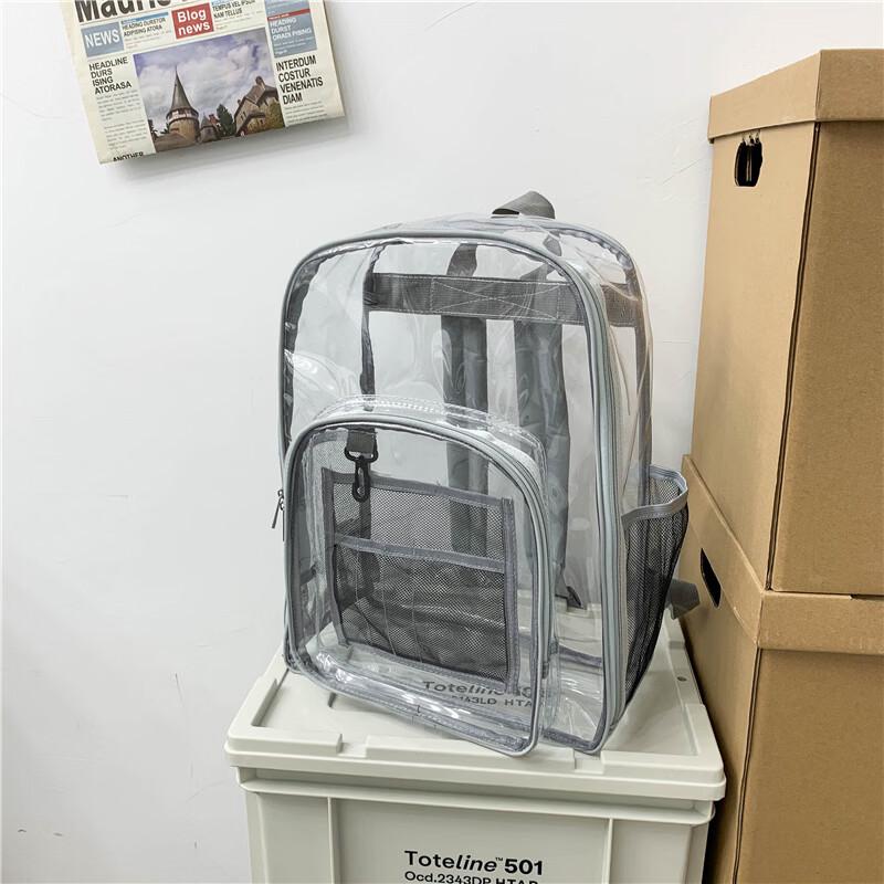 Li Shen Transparent Jelly Backpack