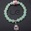 S447 popcorn stone crystal bracelet lucky cat bracelet pearl bracelet hand jewelry direct sales