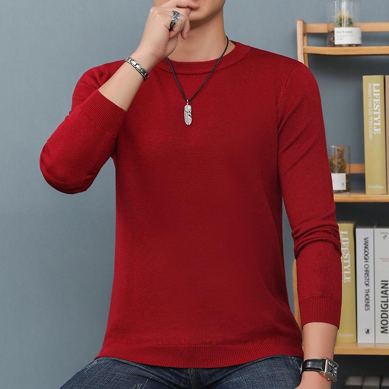 Winter Thick Warm Sweater Men Brand Clothing Mens Sweaters Slim Fit Pullover Men Knitwear