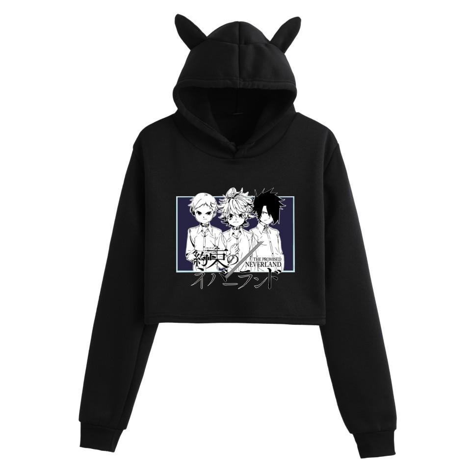 Anime "The Promised Neverland" Women's Hooded Long Sleeve Hoodie
