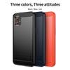 For Samsung Galaxy XCover7 Pro Back Cover MOFI Brushed Texture Carbon Fiber Soft TPU Case