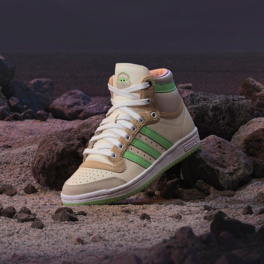 Adidas Top Ten Hi Star Wars The Mandalorian The Child GS GZ2746