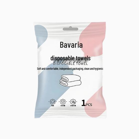 

Extra Large Thick Disposable Bath Towels - Individually Wrapped for Travel, Hotel, B&B 30x60 cm