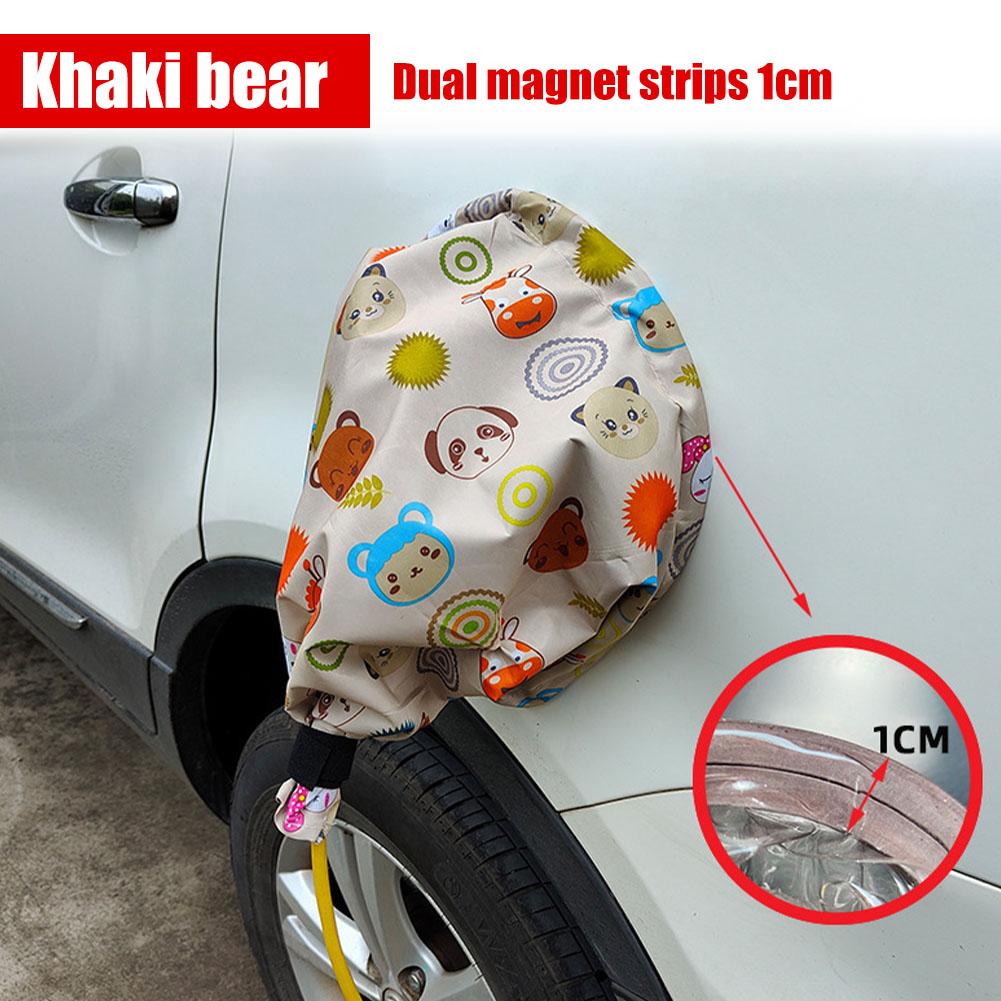 Nabíjecí port pro Energy Vehicle Rain Cover Magnetický chránič nabíječky do auta odolný proti dešti pro příslušenství do auta