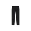 Heritage Series Solid Color Mid Waist Straight Leg Casual Pants Men Bottoms Black F11M348604F-BK