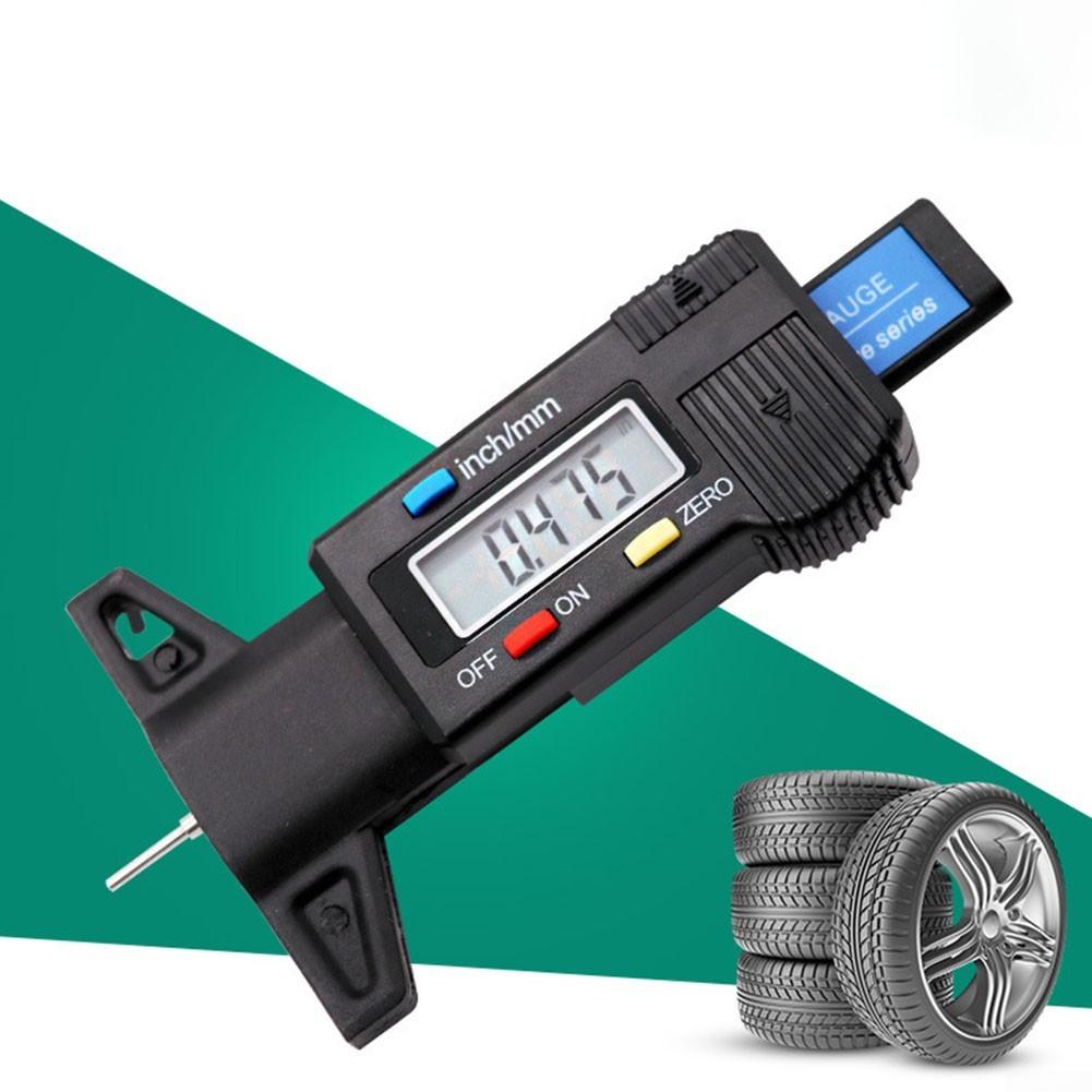 Fine Workmanship LCD Tire Tread Depth Measuring Gauge
