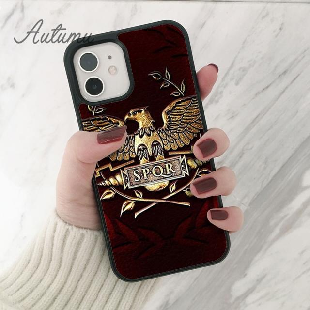 Russia Coat Of Arms Double Headed Eagle Phone Case for iPhone 11 12 13 14 Pro Max Mini XR XS SE 2020 6S 7 8 Plus Galaxy S21 S22