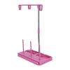 Garnorganizer Plastik-Garnständer 3 Spulen Rosa Spulenhalter Leichter Quiltgarnständer Haushaltsnähen