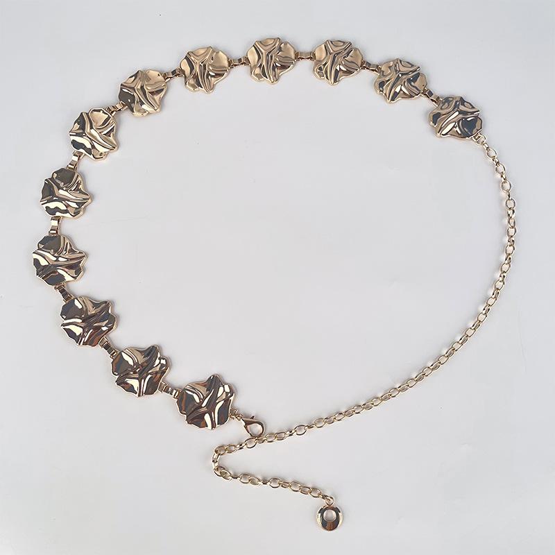 European and American Metal Waist Chain Women's Belt Trendy and Personalized Skirt Decoration To Make Women's Slimming
