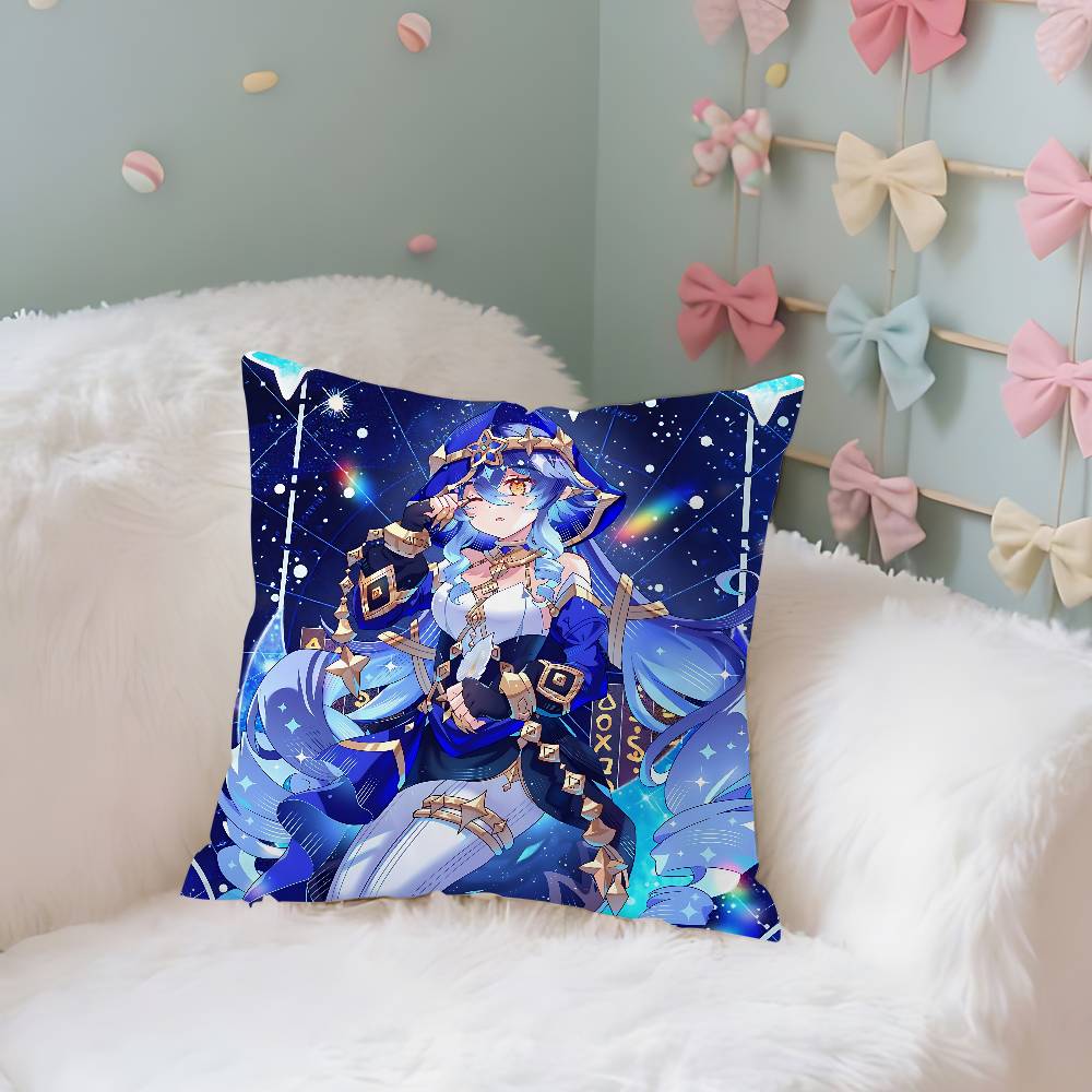 Layla Genshin Impact Pillow Case Throw Pillow Cover Nordic Vintage Style Cushion Covers Home Living Room Sofa Couch Seat