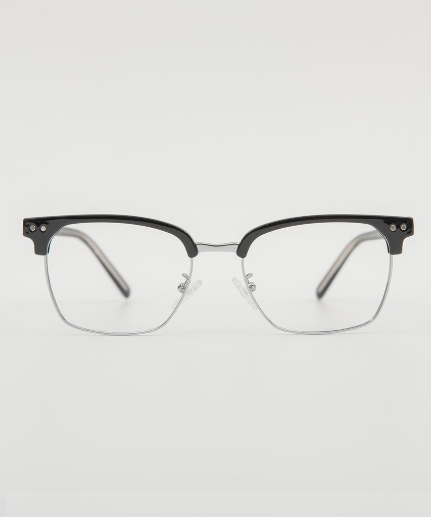 Eseubika Blake-C02 Blue Light Browline Glasses