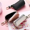 Fashionable Leather Car Keychain Pouch Zipper Car Accessory Mini Keys Bags Keybag Lipstick Holder For Women Man