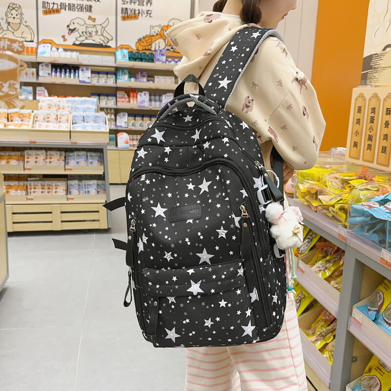 High School Students Large Capacity Backpack Student Schoolbag