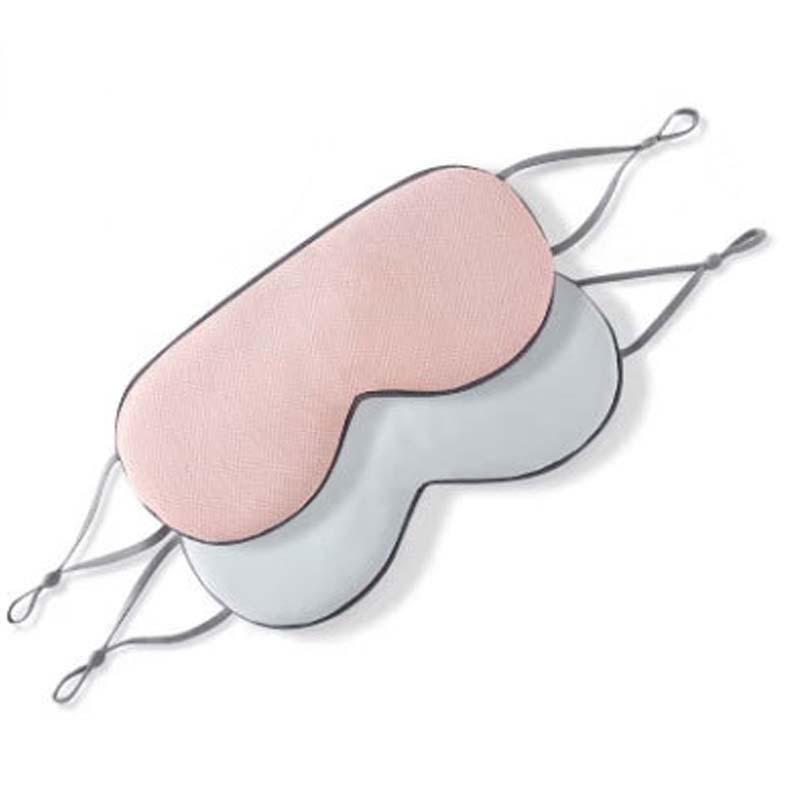 Dual-Sided Ice Silk Sleep Eye Mask - Breathable Warm & Cool Travel Mask