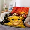 1pc Lion King Blanket Lightweight Flannel Throw for Sofa Bed Travel Camping Livingroom Office Couch Chair 1148KK