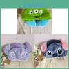 Stitch Cartoon U Shape Travel Pillow With Hood For Kids And Adults