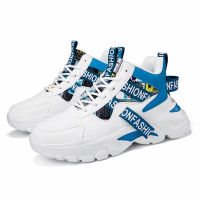 Yumuşak Taban Koşu Ayakkabıları Erkek Kadın Trend Spor Ayakkabıları Nefes Alabilen Bağcıklı Spor Ayakkabılar