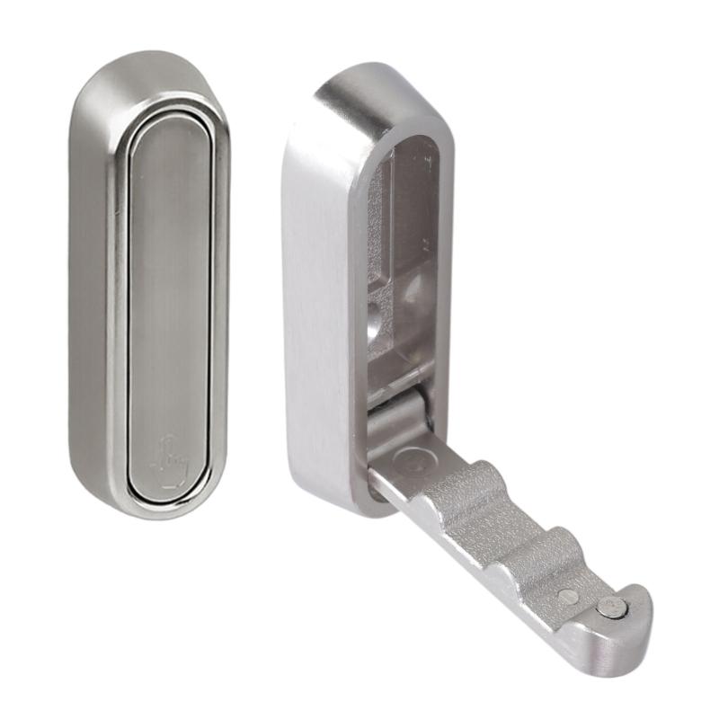 Set med 2 Fällbara Väggkrokar för Jackor Hattar Ryggsäckar Kraftig Aluminiumlegering Handdukshängare Krok Klädhängare