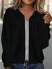 Large Size Ladies White Woolen Zipper Baseball Collar Jacket