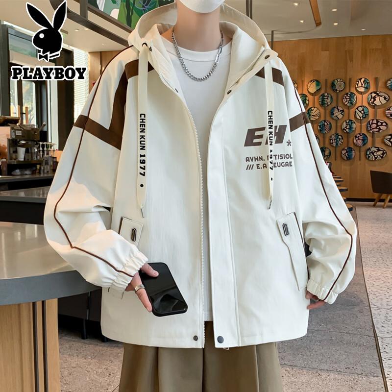 Playboy Men s Casual Hooded Jacket M