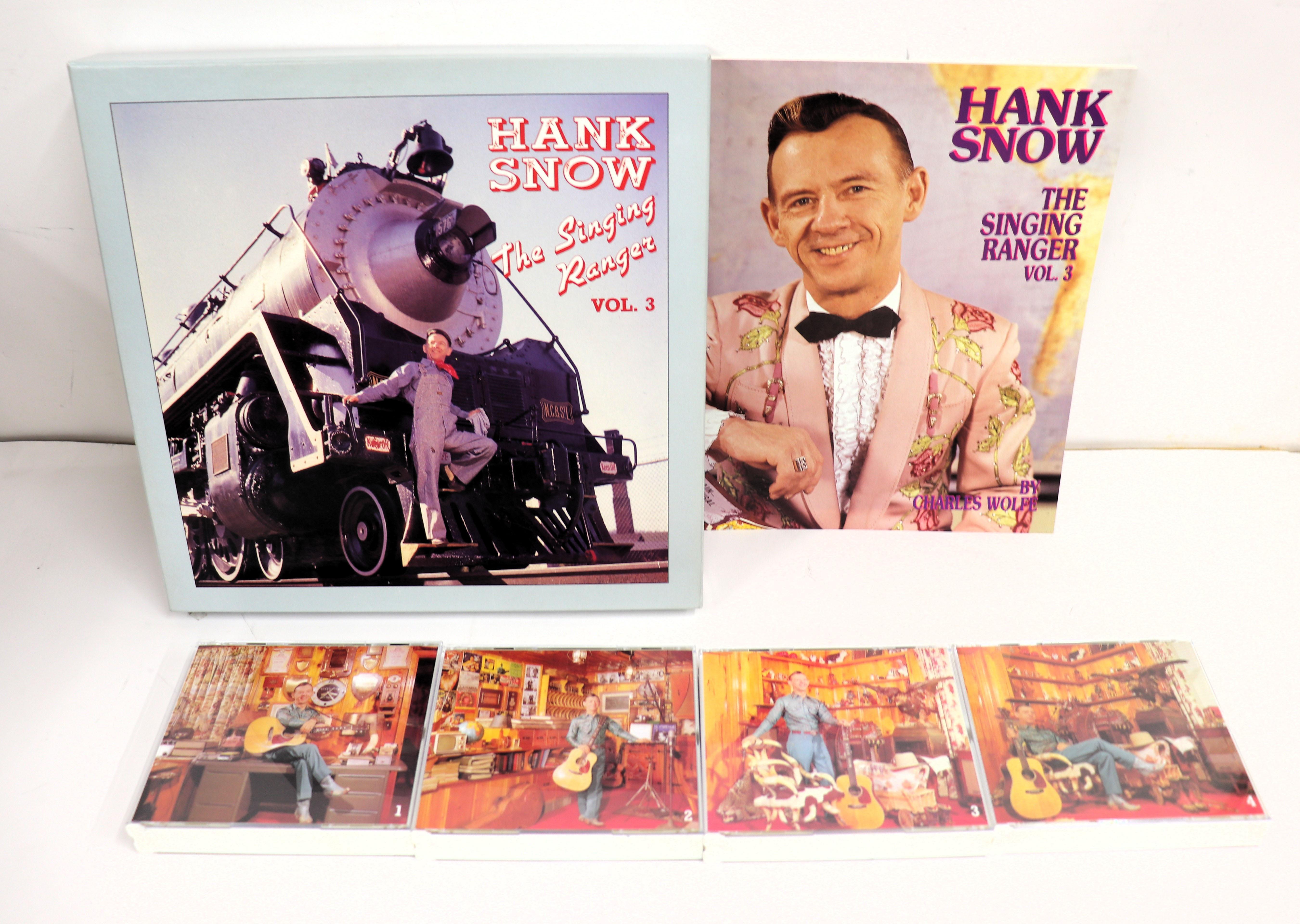 

CD HANK SNOW - Singing Ranger Vol.3 BCD15502 BEAR FAMILY 1988 Germany Country Used
