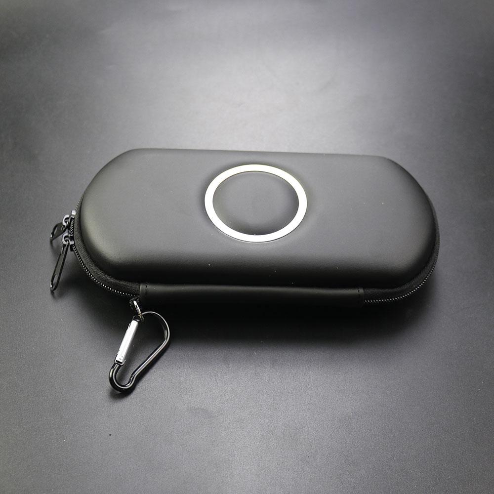 Metal Rim Reinforced EVA Hard Carrying Bag Compatible with PSP1000 PSP2000 PSP3000 Shockproof Protective Pouch Store Game