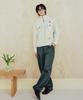 Seteo Cotton Curved Pants Khaki