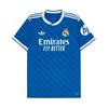 adidas Terceira Camisa do Real Madrid 2025/26 Pássaro Azul JV5845 - Etiqueta de Tamanho Coreana - Sem Estampa