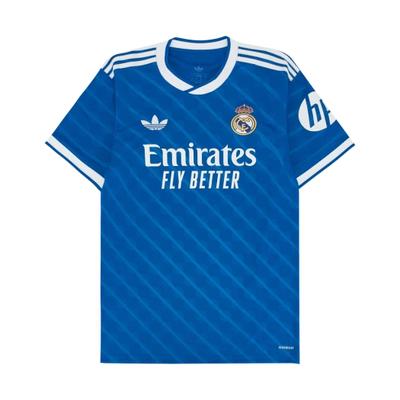 adidas Real Madrid 2025/26 3rd Jersey Blue Bird JV5845 - Korean Size Label - Unprinted