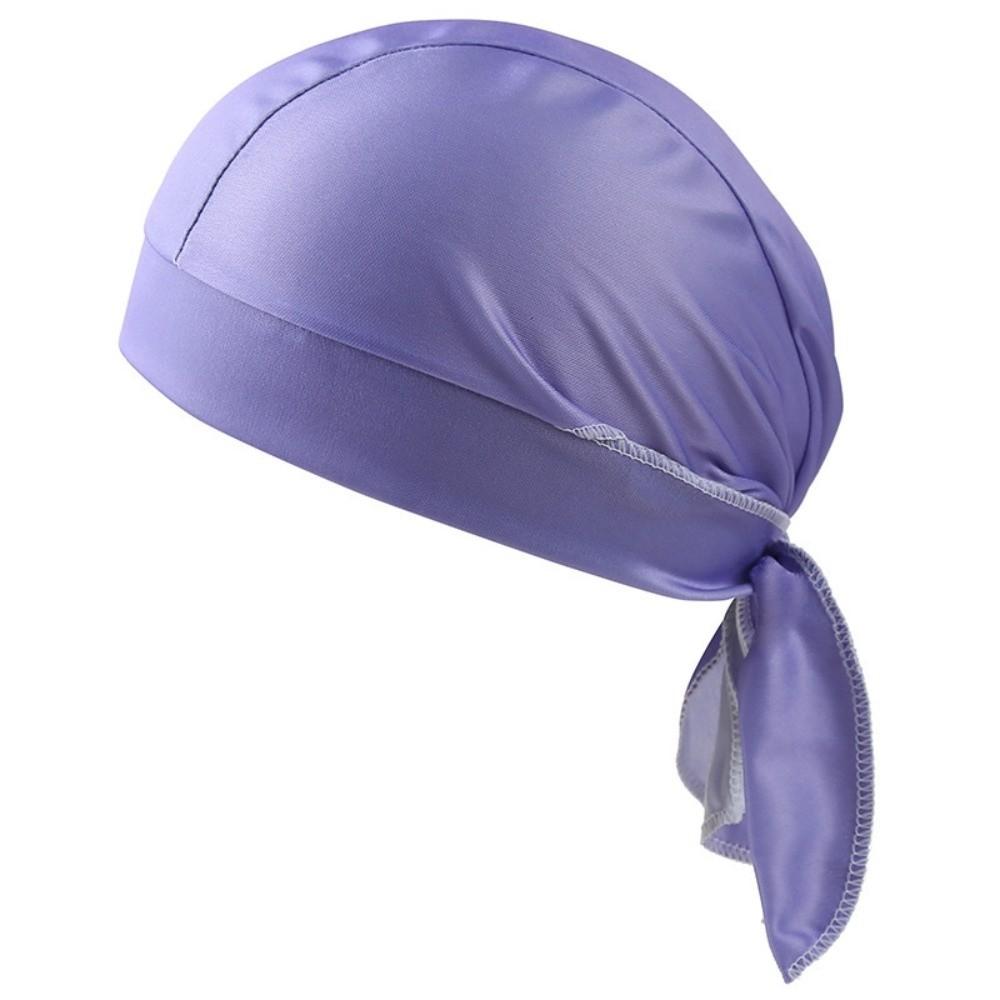 Bandana traspirante per la testa Foulard tinta unita Fascia per la testa da ciclismo Cappello per chemioterapia Attività all'aperto
