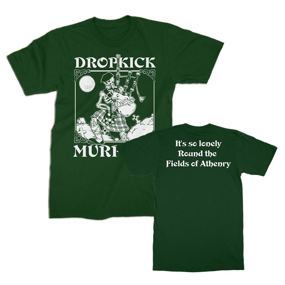 Dropkick Murphy Skelly Piper T-Shirt Unisex 2 Sided S-5XL Unisex T-Shirt M
